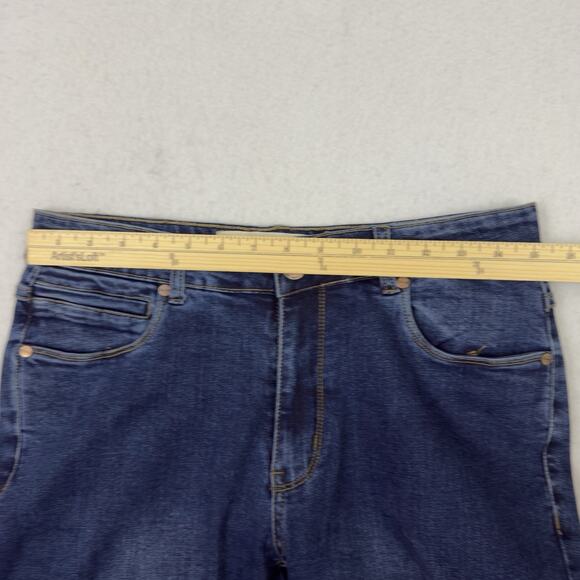 Barbell Apparel Jeans Men’s 30 Blue Athletic Fit Stretch Denim Pants - Picture 5 of 13